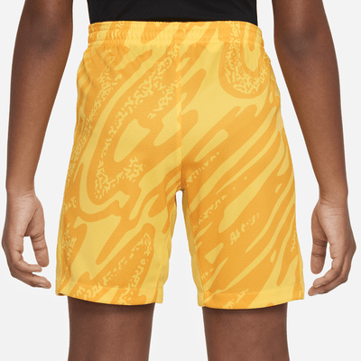 Short de foot Replica Nike Dri-FIT FFF 2024 Stadium Extérieur pour ado