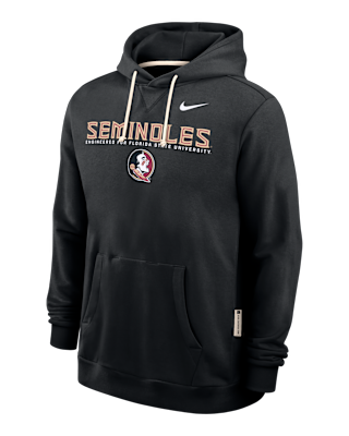Мужское худи Florida State Sideline Nike Dri-FIT College Pullover Hoodie