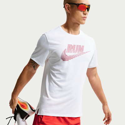 ナイキ マイラー メンズ Dri-FIT UV プロテクション ショートスリーブ ランニングトップ