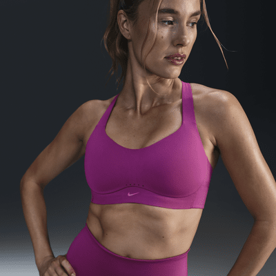 Bra imbottito con design convertibile Nike Alate High Support – Donna