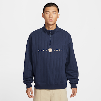 ナイキ フェアウェイ フレッシュ メンズ Therma-FIT オーバーサイズド ハーフジップ ゴルフトップス