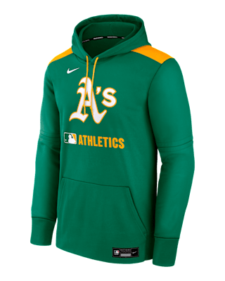 Мужское худи Athletics Authentic Collection Nike Therma MLB Pullover Hoodie