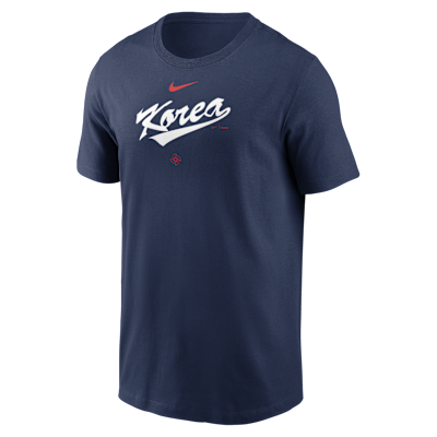 Korea National Baseball Team 2026 World Baseball Classic Wordmark Men's Nike T-Shirt