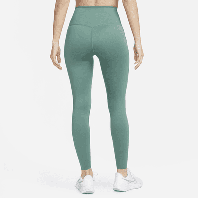 Leggings de tiro alto de 7/8 de sujeción firme con bolsillos para mujer Nike Go