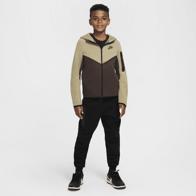 Nike Sportswear Tech Fleece Older Kids' Full-Zip Hoodie