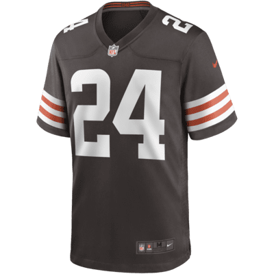 NFL Cleveland Browns (Nick Chubb) Men's Game Football Jersey