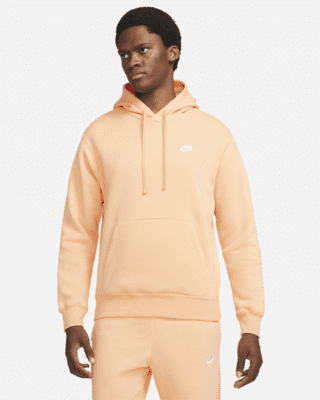 nike hoodie neon orange