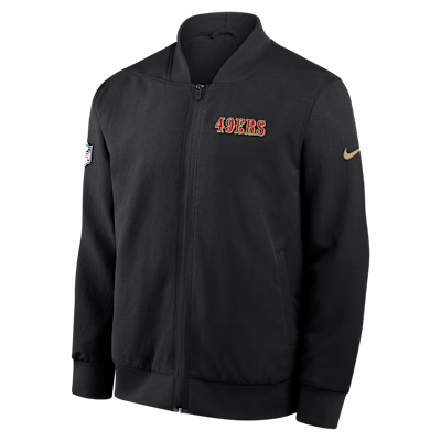 San Francisco 49ers Rivalries Collection Sideline Men's Nike NFL Full-Zip Bomber Jacket