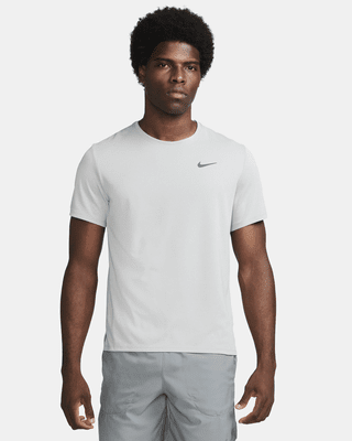 Мужские шорты Nike Miler Dri-FIT UV Short-Sleeve Top для бега