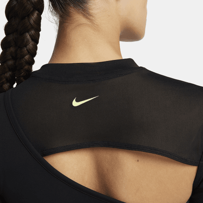 Nike Pro Women's Long-Sleeve Cropped Top