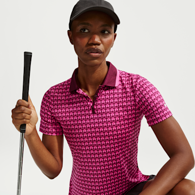 Nike Tour Women's Dri-FIT Short-Sleeve Printed Golf Polo