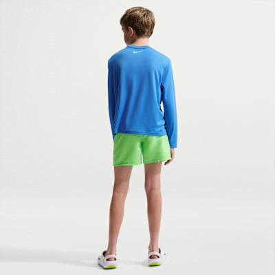 Nike Swim Hydroguard Big Kids' (Boys') Dri-FIT UV Long Sleeve Top