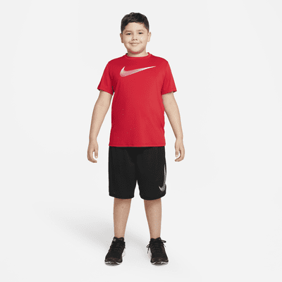 Nike Dri-FIT Big Kids' (Boys') Short-Sleeve Training Top (Extended Size)