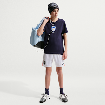 England 2026 Stadium Home Big Kids' Nike Dri-FIT Soccer Replica Shorts