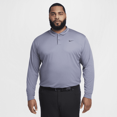 Nike Dri-FIT Victory Langarm-Golf-Poloshirt für Herren