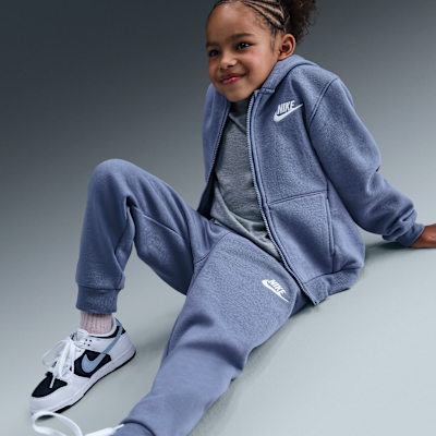 Nike Full-Zip Club Set Little Kids 2-Piece Hoodie Set
