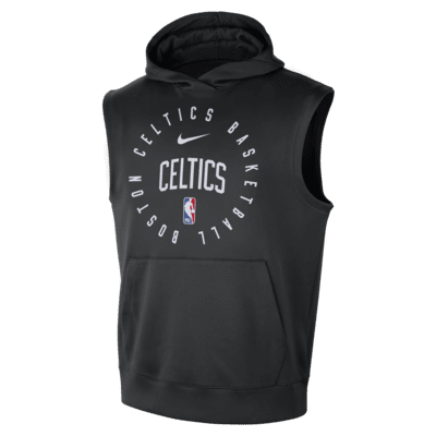 Boston Celtics Spotlight Nike Dri-FIT NBA-s ujjatlan, kapucnis férfipulóver