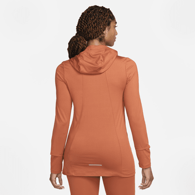 Nike Dri-FIT Swift Element UV Damen-Laufjacke mit Kapuze