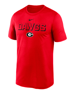 Мужская футболка Georgia Sideline Legend Nike Dri-FIT College