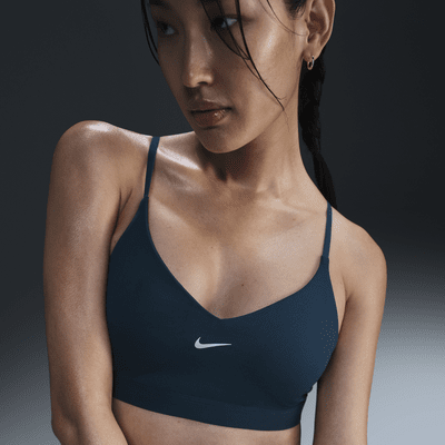 Brassière de sport réglable rembourrée à maintien léger Nike Indy pour femme