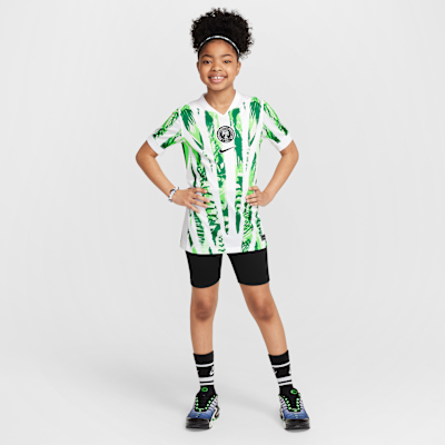Nigeria 2025 Stadium Away (Frauenteam) Nike Dri-FIT Replika-Fußballtrikot (ältere Kinder)