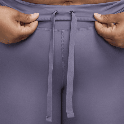 Legging de running court à taille mi-haute Nike Fast pour Femme (grande taille)