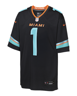 Детские джерси Tua Tagovailoa Miami Dolphins Rivalries Collection Big Kids' Nike NFL Game Jersey