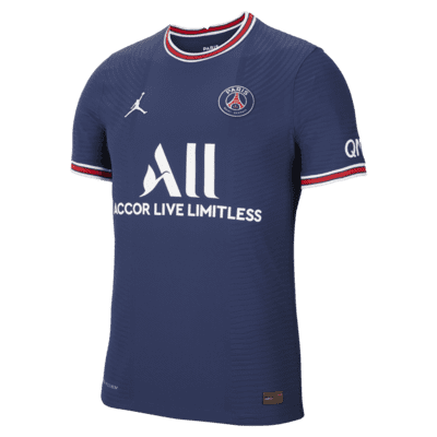 Men's Genuine Paris Saint-Germain 2021/22 Home Soccer Jersey Football Shirt PSG 
