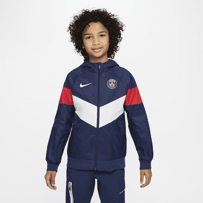 Paris Saint-Germain Big Kids' Hooded Jacket