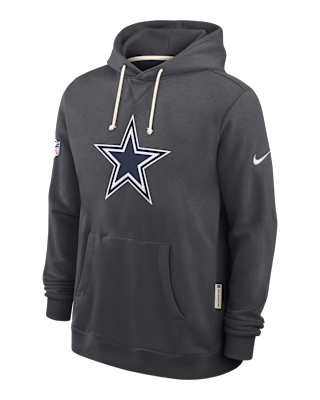 Мужское худи Dallas Cowboys Initial Home Sideline Nike Dri-FIT NFL Pullover Hoodie
