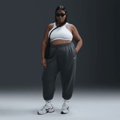 Pantalon de survêtement taille haute oversize Nike Sportswear Phoenix Fleece pour Femme (grande taille)