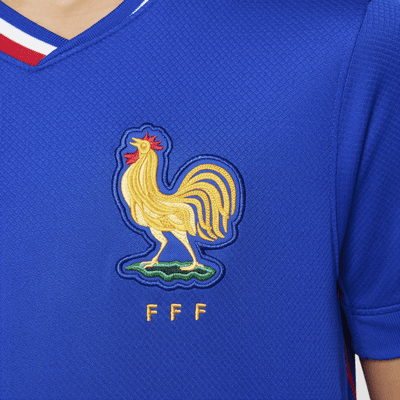 Replika domácího fotbalového dresu Nike Dri-FIT FFF (ženský tým) Stadium 2024/25 pro větší děti