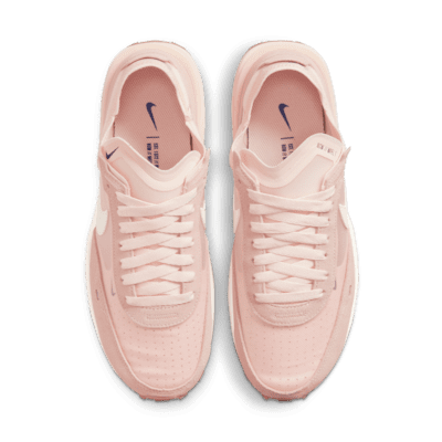 pink leather nike shoes