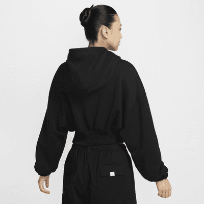 Nike Sportswear Women's Oversized Cropped French Terry Pullover Hoodie