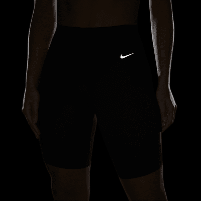 Nike Universa Women's Medium-Support High-Waisted 8" Biker Shorts with Pockets. Nike.com