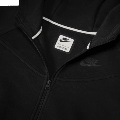 Hoodie com fecho completo Nike Sportswear Tech Fleece Júnior (Rapariga)