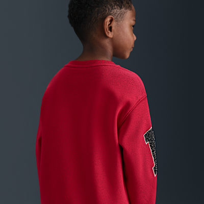 Nike Club Little Kids' Chenille Fleece Crew