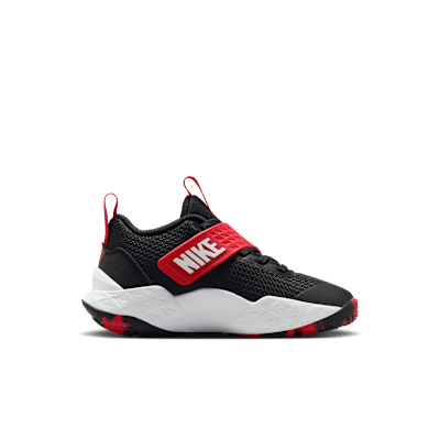 Nike Team Hustle D 12 Tenis para niños de preescolar
