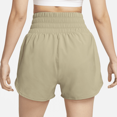 Nike One Women's Dri-FIT Ultra High-Waisted 3" Brief-Lined Shorts