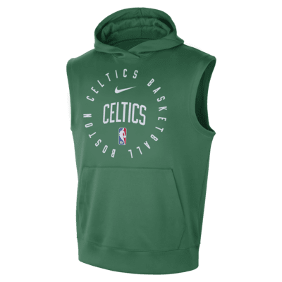 Sweat à capuche sans manches Nike Dri-FIT NBA Boston Celtics Spotlight pour homme