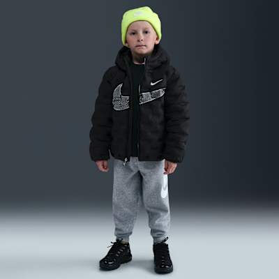 Casaco almofadado com revestimento acolchoado sem costuras Nike para criança