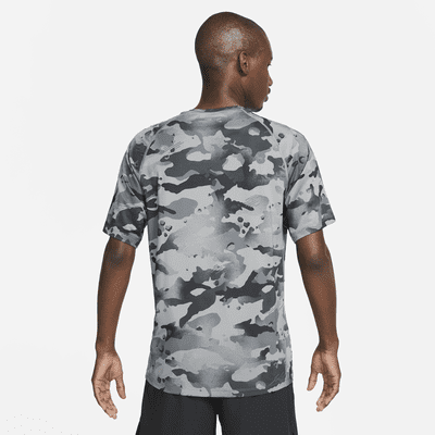 Nike Pro Men's Short-Sleeve Camo Top