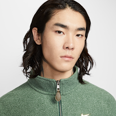 나이키 솔로 스우시 남성 플리스 쿼터집 탑