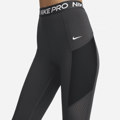 Nike Pro Women's High-Waisted 7/8 Leggings with Pockets