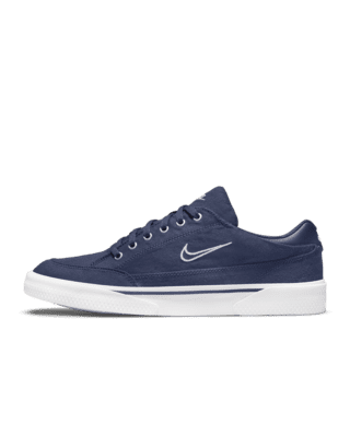 Navy Blue Supreme Canvas Shoes Gucci Navy Blue Canvas GG Supreme