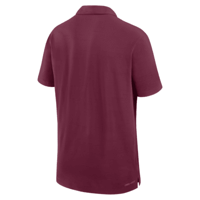 Polo universitario Nike Dri-FIT para hombre Florida State Seminoles Sideline