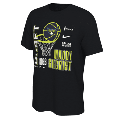 Maddy Siegrist Dallas Wings Men's Nike WNBA T-Shirt. Nike.com