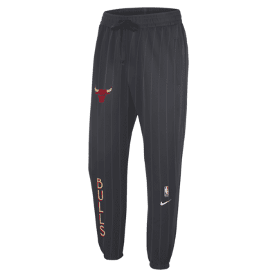 Chicago Bulls Showtime City Edition Men's Nike Therma Flex NBA Trousers