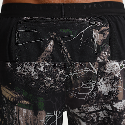Ανδρικό σορτς για τρέξιμο με επένδυση εσωτερικού σλιπ Realtree® Dri-FIT Nike Stride 13 cm