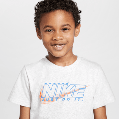 Playera Rush Nation para niños talla pequeña Nike